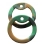 CAMO GREEN DOG TAG SILENCERS 
